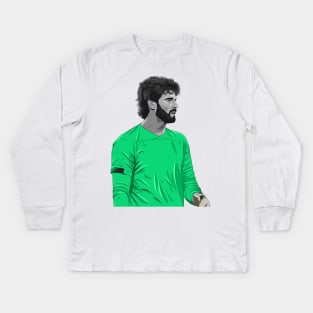 Alisson Becker LFC Kids Long Sleeve T-Shirt